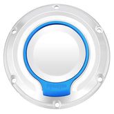 Fangster, Derby cover. Chrome blue Fangster