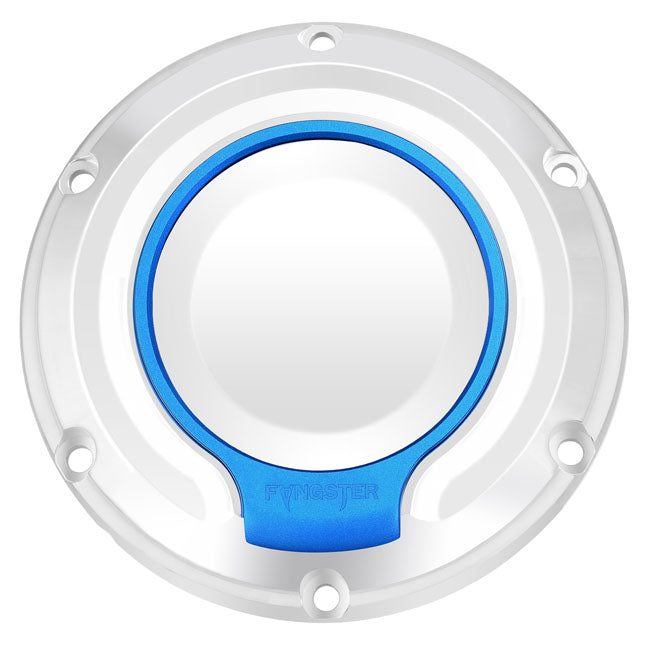 Fangster, Derby cover. Chrome blue Fangster