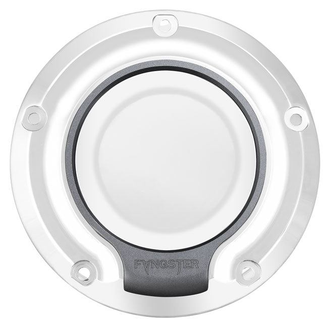 Fangster, derby cover. Chrome smoky Fangster