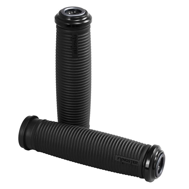 Fangster, handlebar grip set. Black smoky HANDLEBAR GRIPS REPL PARTS Fangster