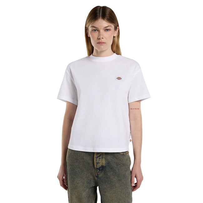 Dickies Oakport female boxy t-shirt white T-SHIRTS Dickies
