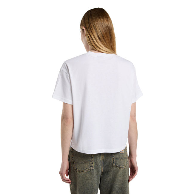 Dickies Oakport female boxy t-shirt white T-SHIRTS Dickies