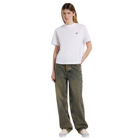 Dickies Oakport female boxy t-shirt white T-SHIRTS Dickies