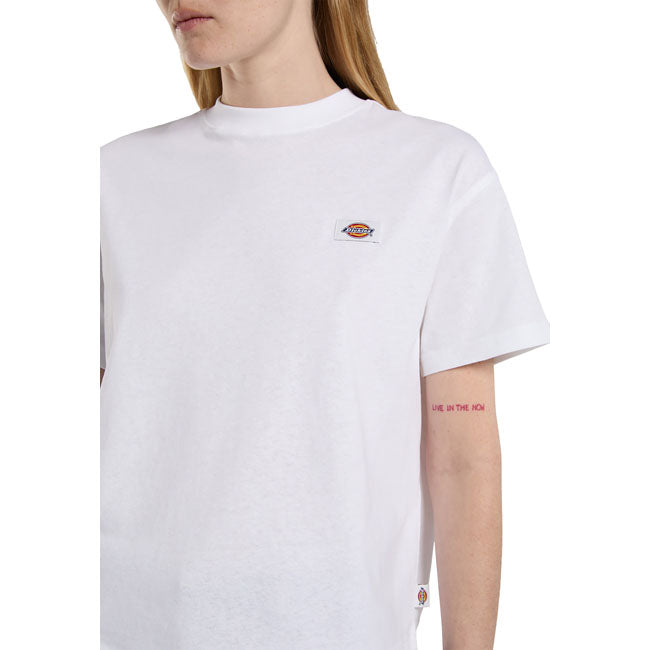 Dickies Oakport female boxy t-shirt white T-SHIRTS Dickies