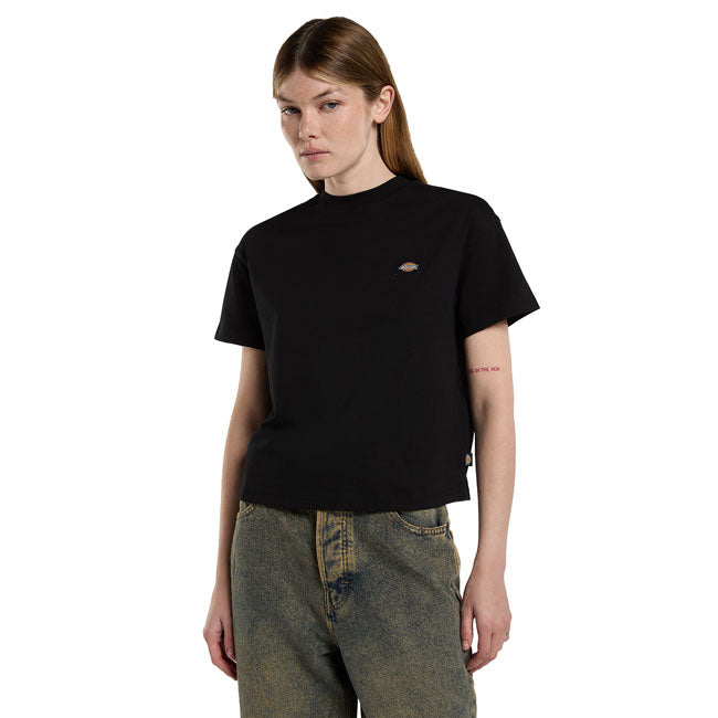 Dickies Oakport female boxy t-shirt black T-SHIRTS Dickies