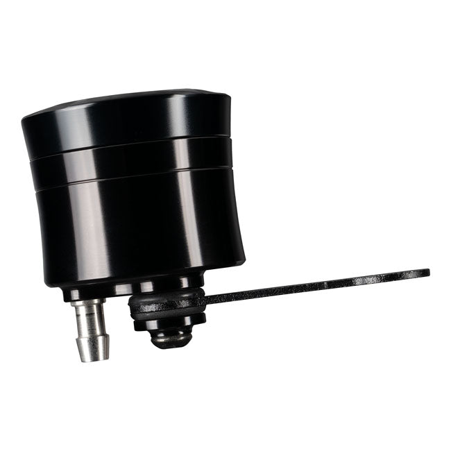 Accossato, brake fluid reservoir. 25cc. Black MASTER CYLINDER RESERVOIRS Accossato