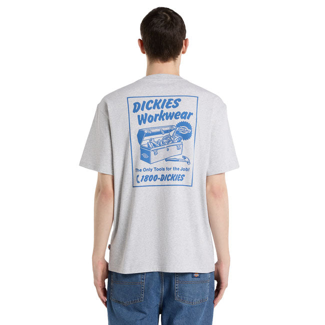Dickies Dry Ridge t-shirt light gray T-SHIRTS Dickies