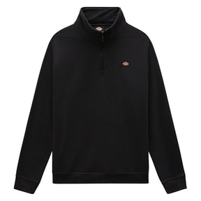 Dickies Oakport Quarter zip hoodie black HOODIES Dickies