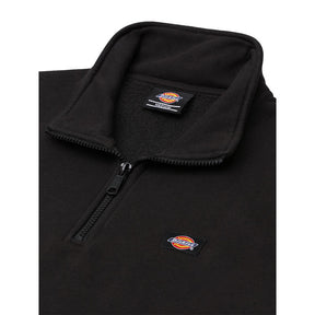 Dickies Oakport Quarter zip hoodie black HOODIES Dickies