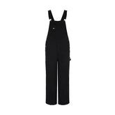 Dickies Loose canvas bib black OVERALLS Dickies