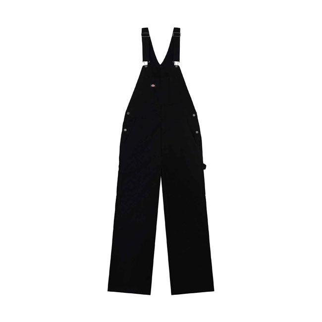 Dickies Loose canvas bib black OVERALLS Dickies