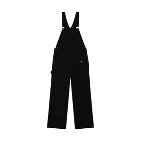 Dickies Loose canvas bib black OVERALLS Dickies