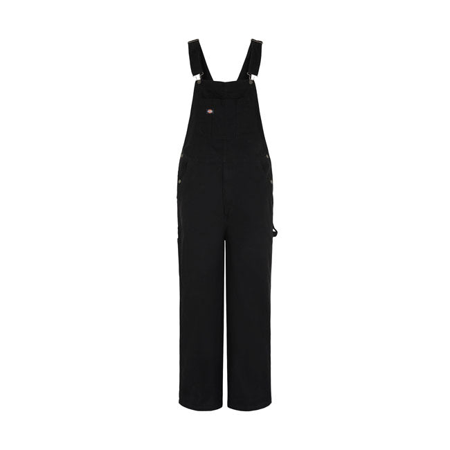 Dickies Loose canvas bib black OVERALLS Dickies