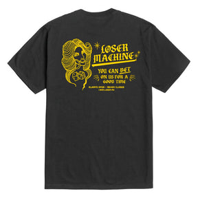 Loser Machine Roll the dice t-shirt black T-SHIRTS Loser Machine Company