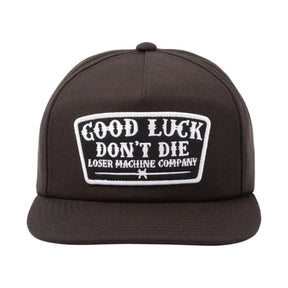 Loser Machine Don't Die Cap, Black