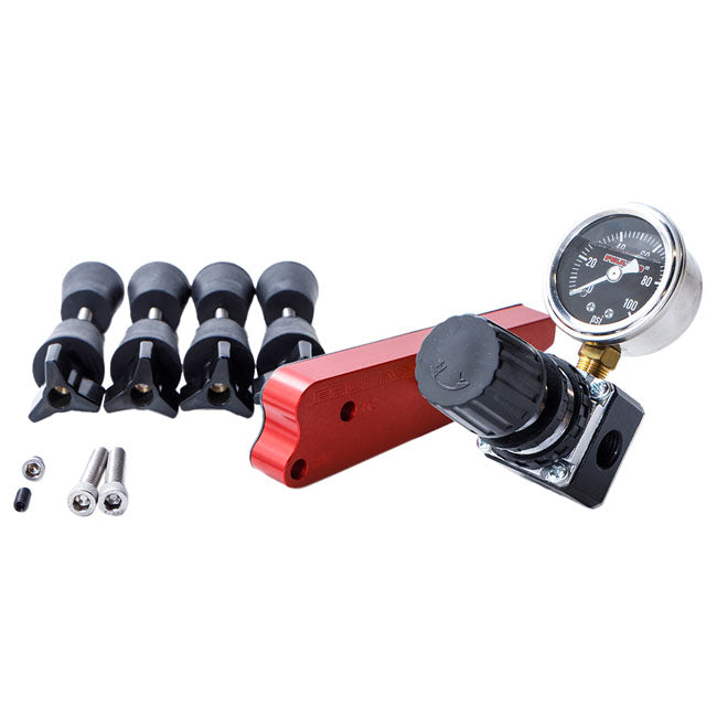 Feuling, Assembled engine piston cooling. Jet pressure testi PISTON COOLING JETS Feuling