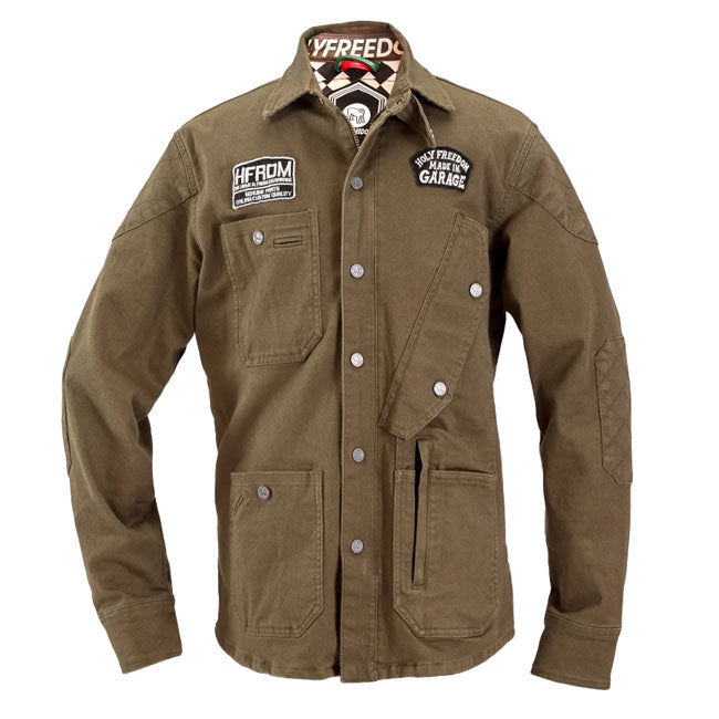 Holy Freedom King jacket military green Jackets Holy Freedom