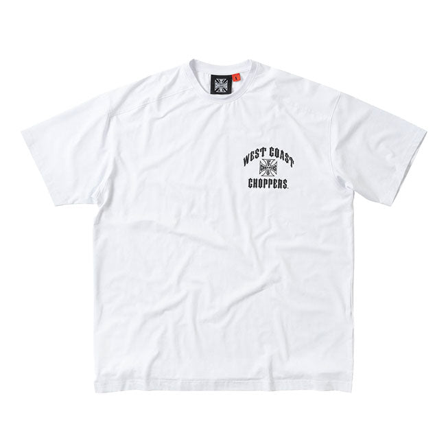 WCC Iron Oversized t-shirt white T-SHIRTS West Coast Choppers
