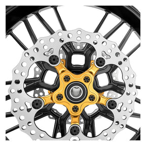 Arlen Ness Titanium Rotor Bolts Kits, Black - 5/16"-18 x 7/8" (Front) Brake Rotor Bolt Kits Arlen Ness