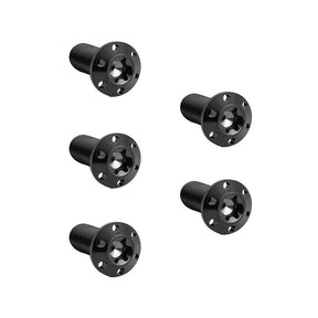 Arlen Ness Titanium Rotor Bolts Kits, Black - 5/16"-18 x 7/8" (Front) Brake Rotor Bolt Kits Arlen Ness