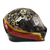 Simpson Helmets Venom (Ghost Bandit) Helmet, Tattoo Full Face Helmet Simpson Helmets