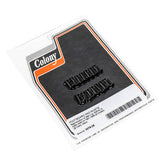 Colony, Footboard pad rivets. Black FLOORBOARDS MISC Colony
