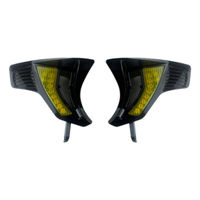 Custom Dynamics Lights Turn Signal Vents Yello Mirrors With Turnsignals Custom Dynamics