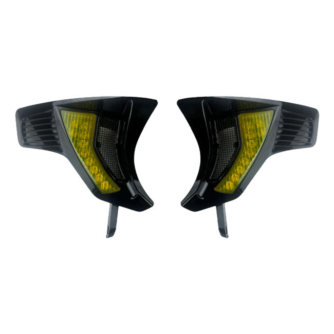 Custom Dynamics Lights Turn Signal Vents Yello Mirrors With Turnsignals Custom Dynamics