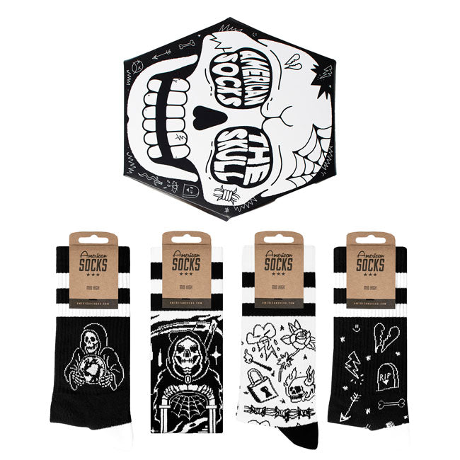 American Socks The Skull gift box Socks American Socks