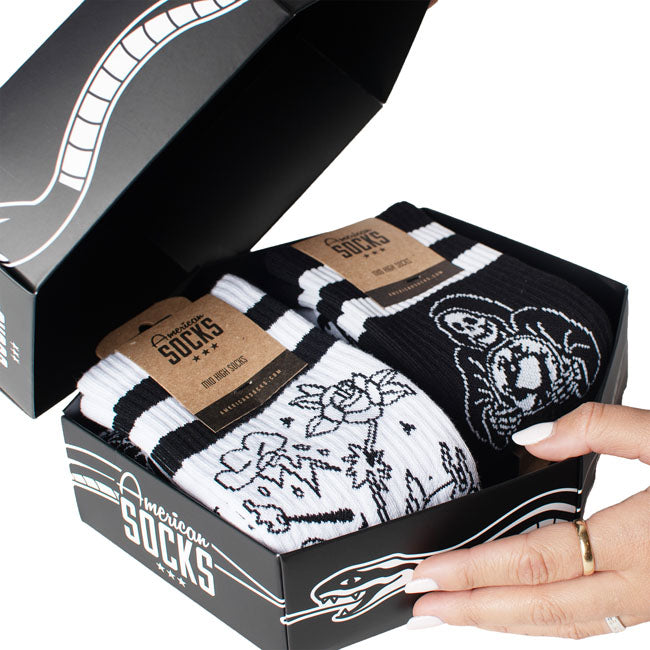 American Socks The Skull gift box Socks American Socks