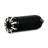 Burly, Hawk Universal toe peg billet. Black Machined MASTER CYLINDER COVERS Burly Brand