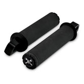 Burly, Hawk Footpeg set Billet. Black Textured FOOTPEGS Burly