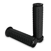 Burly, Reaper billet grip set. Black CC FOOTPEGS Burly