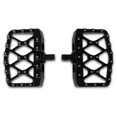 Burly, MX-Evolution mini floorboards, Passenger. Black ADJ PASSENGER PEG KITS Burly Brand