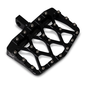 Burly, MX-Evolution mini floorboards, Passenger. Black ADJ PASSENGER PEG KITS Burly Brand