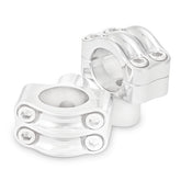 Burly, Reaper riser kit. 1.5" high. 8-bolt 2-piece. Chrome Risers Burly Brand