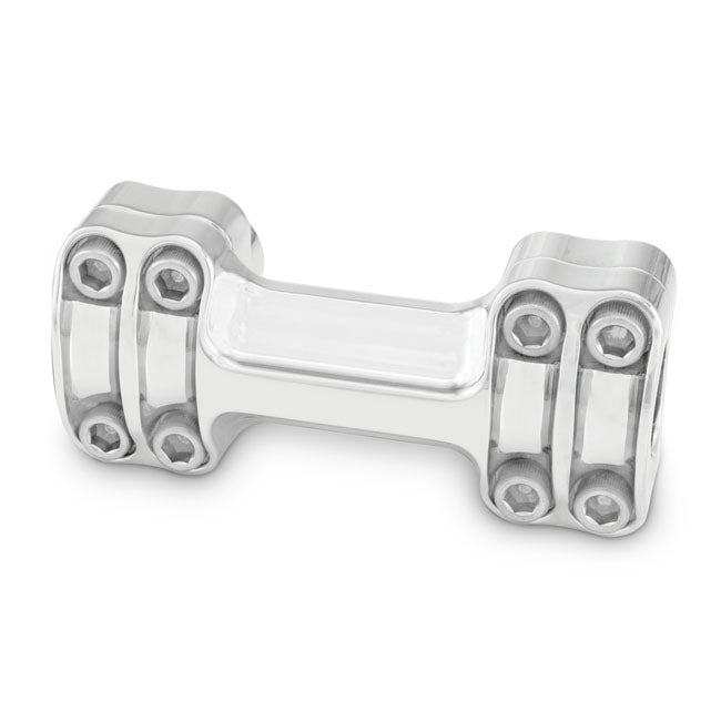 Burly, Reaper riser kit. 1.5" high. 8-bolt 1-piece. Chrome Risers Burly Brand