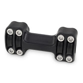 Burly, Reaper riser kit. 1.5" high. 8-bolt 1-piece. Black Risers Burly Brand