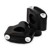 Burly, Reaper riser kit. 1.5" high. 4-bolt 2-piece. Black Risers Burly Brand