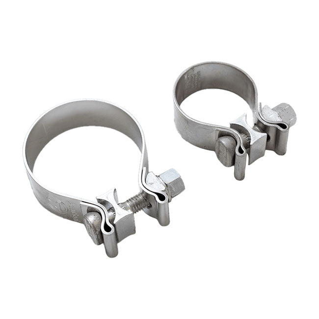 Vance & Hines Muffler Clamp Kit - Milwaukee 8 Fork Mount Clamp Kits Vance & Hines