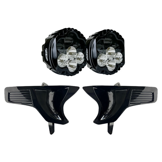 Custom Dynamics, Shark Demon LED headlamp kit. White/white LAMP UNITS Custom Dynamics