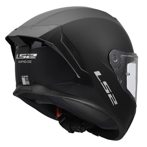 LS2 Rapid III Solid helmet matt black HELMETS Ls2