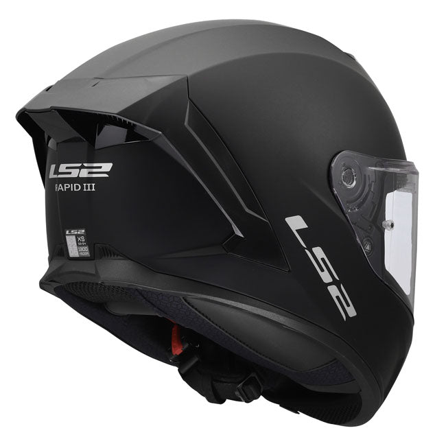 LS2 Rapid III Solid helmet matt black HELMETS Ls2