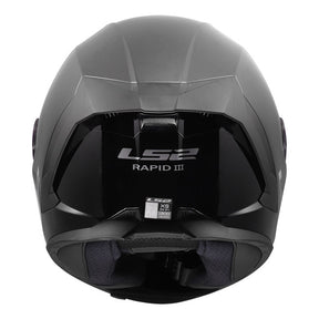 LS2 Rapid III Solid helmet gloss black HELMETS Ls2