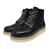 WCC Rigid boots tumbled black BOOTS West Coast Choppers