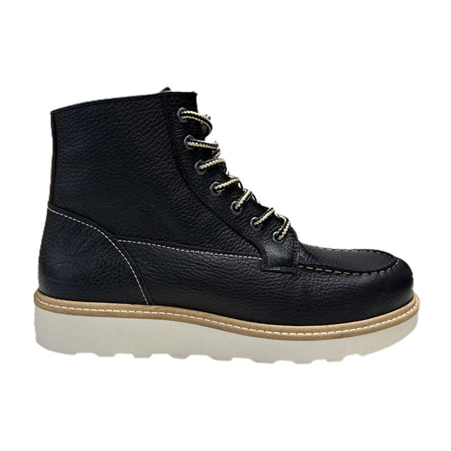 WCC Rigid boots tumbled black BOOTS West Coast Choppers