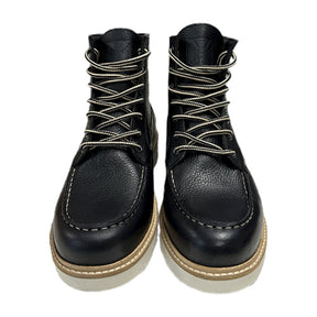 WCC Rigid boots tumbled black BOOTS West Coast Choppers