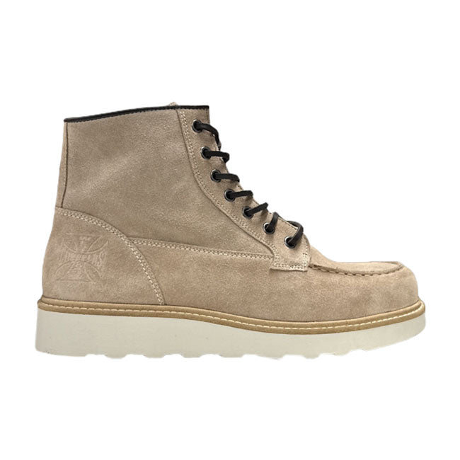 WCC Rigid boots sand BOOTS West Coast Choppers
