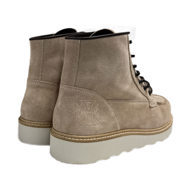 WCC Rigid boots sand BOOTS West Coast Choppers