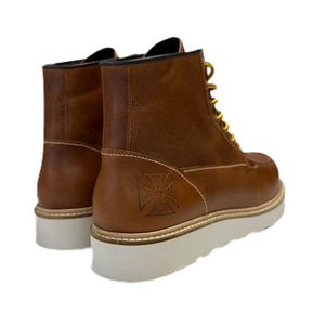 WCC Rigid boots cognac BOOTS West Coast Choppers